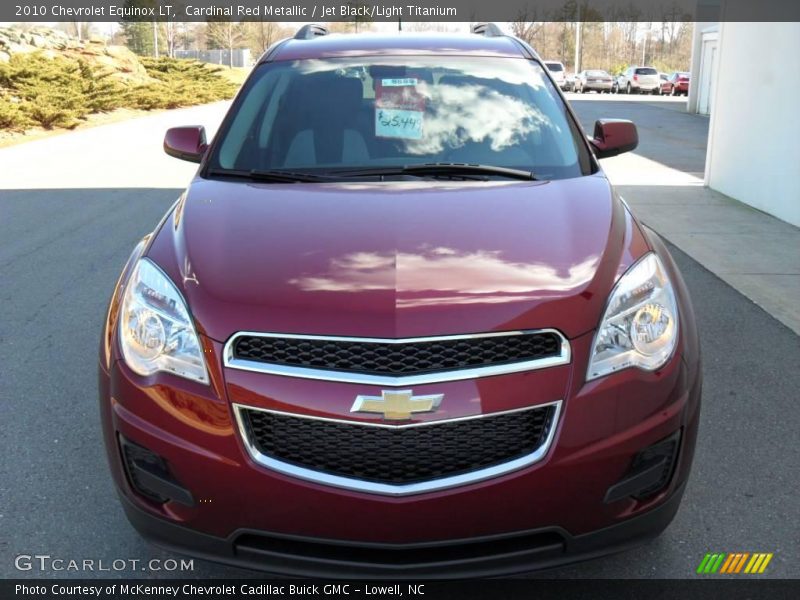 Cardinal Red Metallic / Jet Black/Light Titanium 2010 Chevrolet Equinox LT