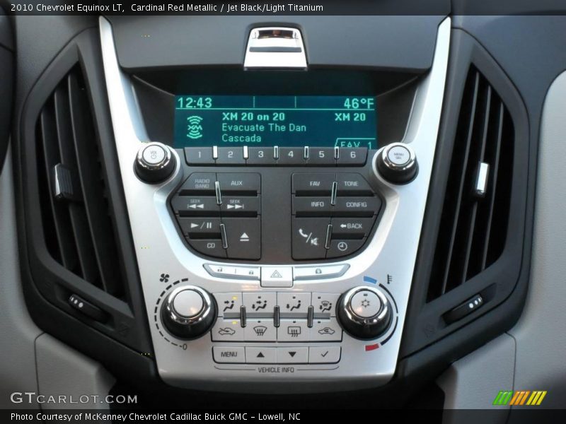 Cardinal Red Metallic / Jet Black/Light Titanium 2010 Chevrolet Equinox LT