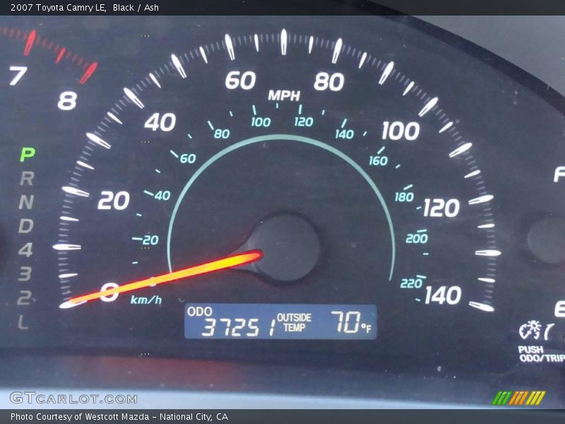 Black / Ash 2007 Toyota Camry LE