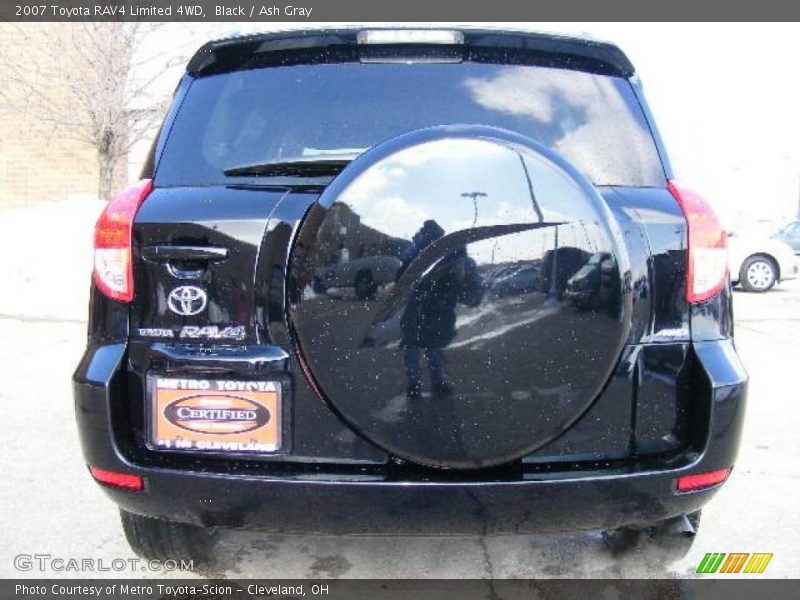 Black / Ash Gray 2007 Toyota RAV4 Limited 4WD