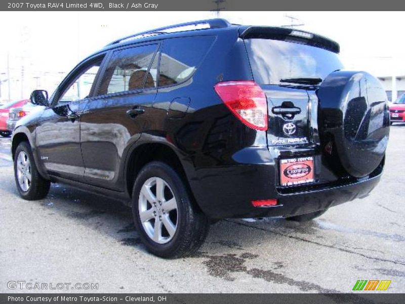 Black / Ash Gray 2007 Toyota RAV4 Limited 4WD
