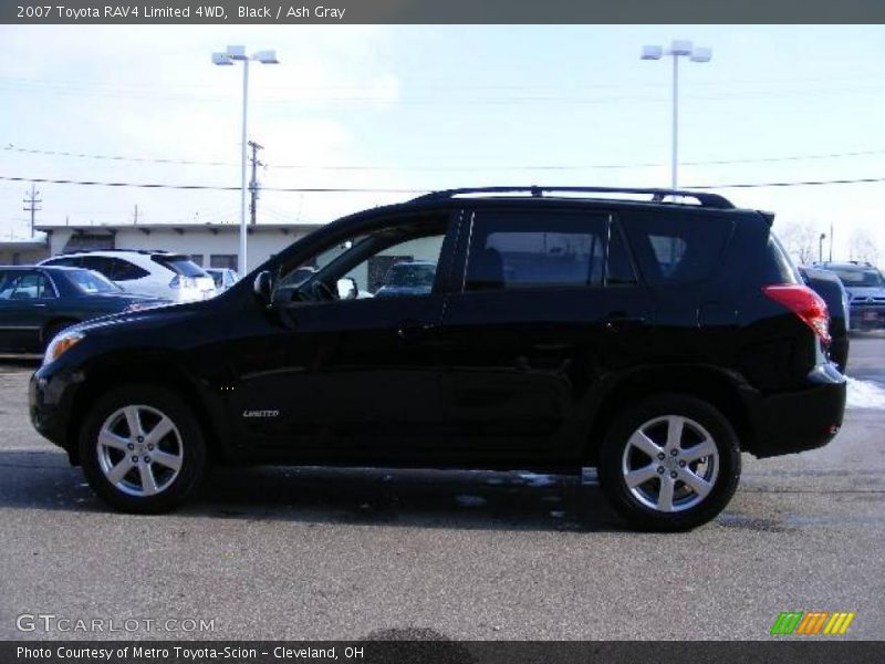 Black / Ash Gray 2007 Toyota RAV4 Limited 4WD