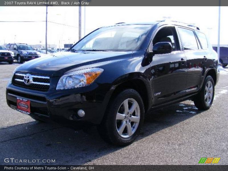 Black / Ash Gray 2007 Toyota RAV4 Limited 4WD