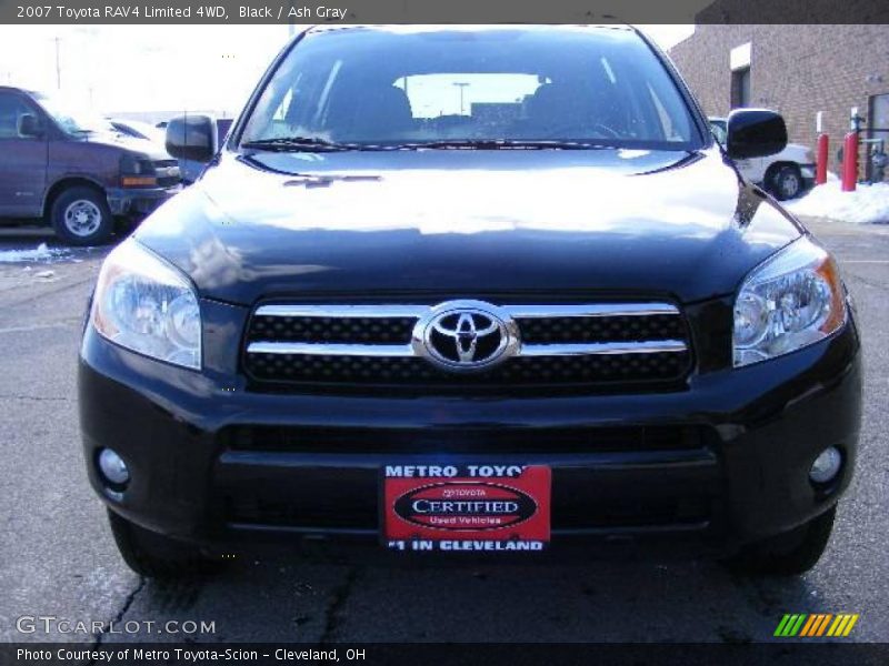 Black / Ash Gray 2007 Toyota RAV4 Limited 4WD