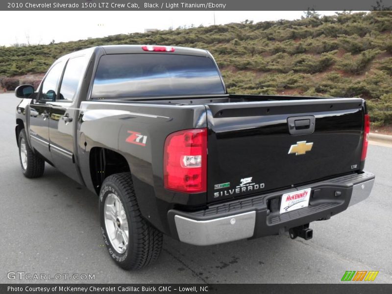 Black / Light Titanium/Ebony 2010 Chevrolet Silverado 1500 LTZ Crew Cab