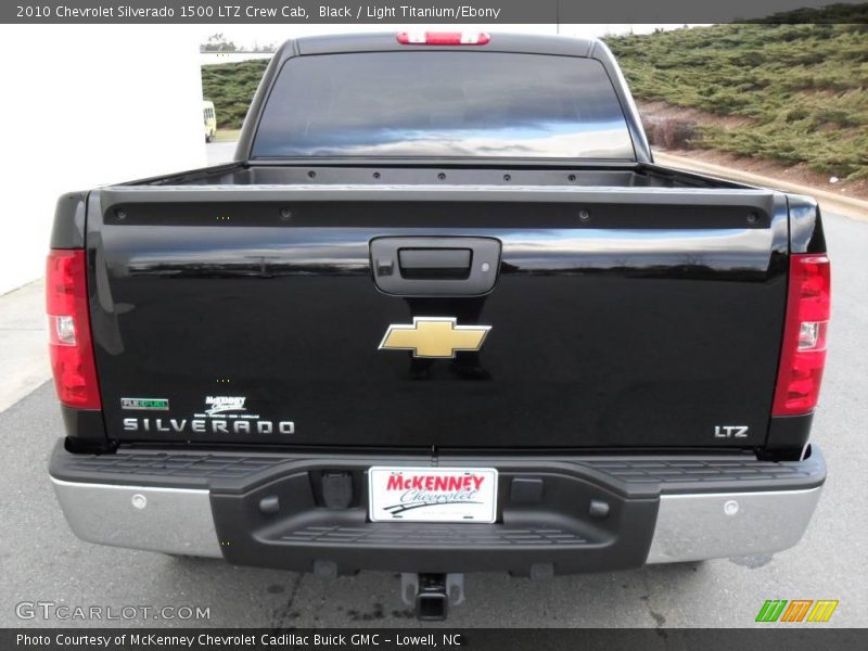 Black / Light Titanium/Ebony 2010 Chevrolet Silverado 1500 LTZ Crew Cab