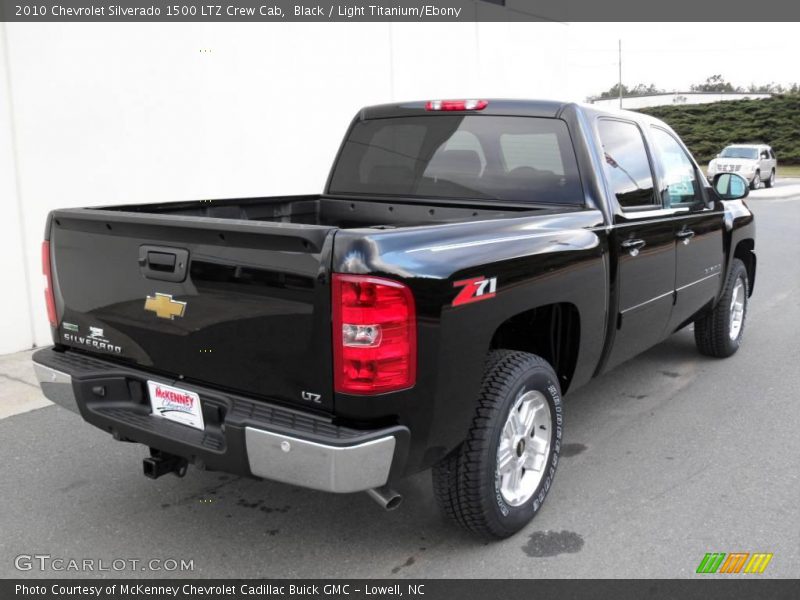 Black / Light Titanium/Ebony 2010 Chevrolet Silverado 1500 LTZ Crew Cab