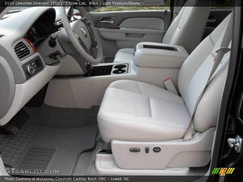 Black / Light Titanium/Ebony 2010 Chevrolet Silverado 1500 LTZ Crew Cab