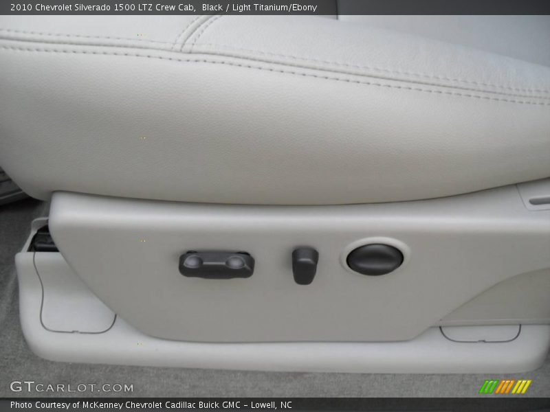Black / Light Titanium/Ebony 2010 Chevrolet Silverado 1500 LTZ Crew Cab