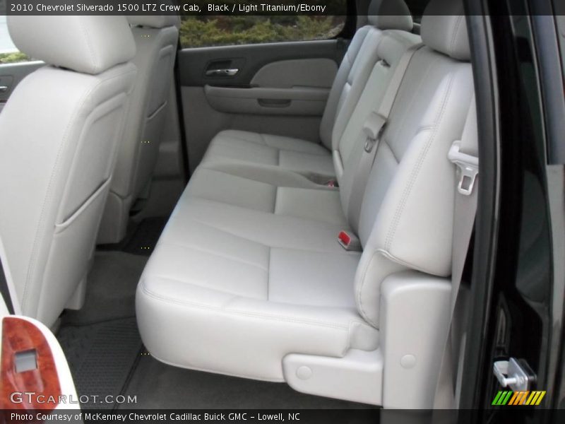 Black / Light Titanium/Ebony 2010 Chevrolet Silverado 1500 LTZ Crew Cab