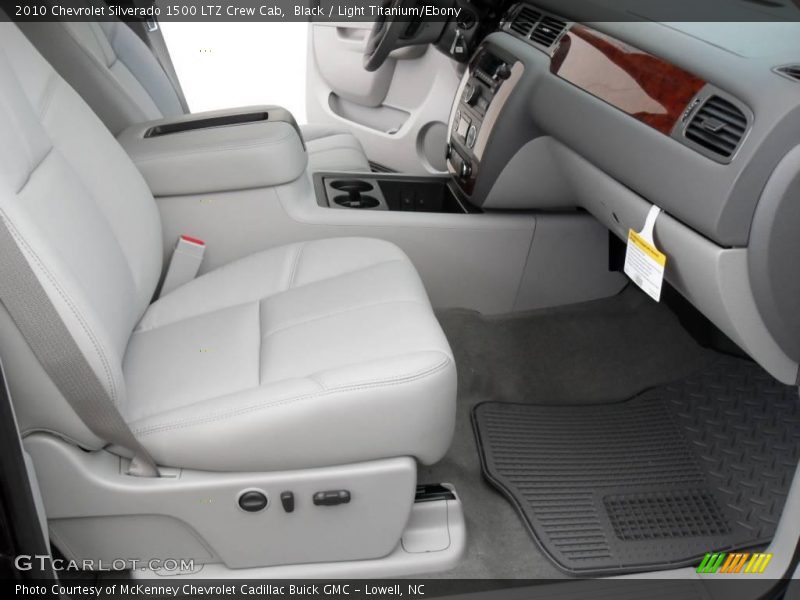 Black / Light Titanium/Ebony 2010 Chevrolet Silverado 1500 LTZ Crew Cab
