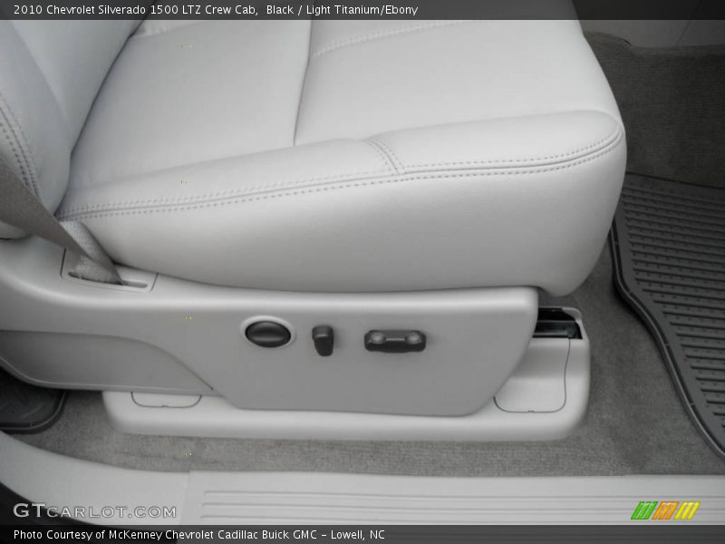 Black / Light Titanium/Ebony 2010 Chevrolet Silverado 1500 LTZ Crew Cab