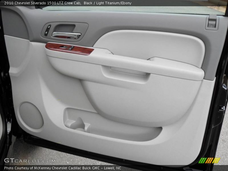 Black / Light Titanium/Ebony 2010 Chevrolet Silverado 1500 LTZ Crew Cab