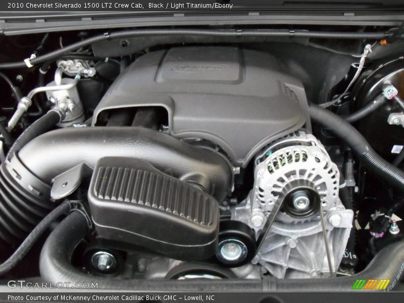 Black / Light Titanium/Ebony 2010 Chevrolet Silverado 1500 LTZ Crew Cab