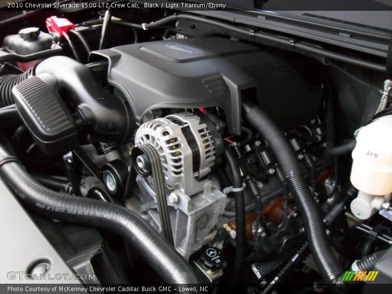 Black / Light Titanium/Ebony 2010 Chevrolet Silverado 1500 LTZ Crew Cab