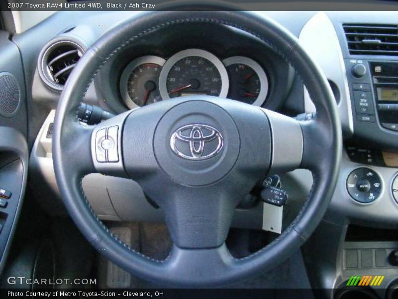 Black / Ash Gray 2007 Toyota RAV4 Limited 4WD