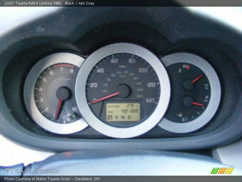Black / Ash Gray 2007 Toyota RAV4 Limited 4WD