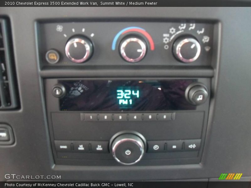 Summit White / Medium Pewter 2010 Chevrolet Express 3500 Extended Work Van
