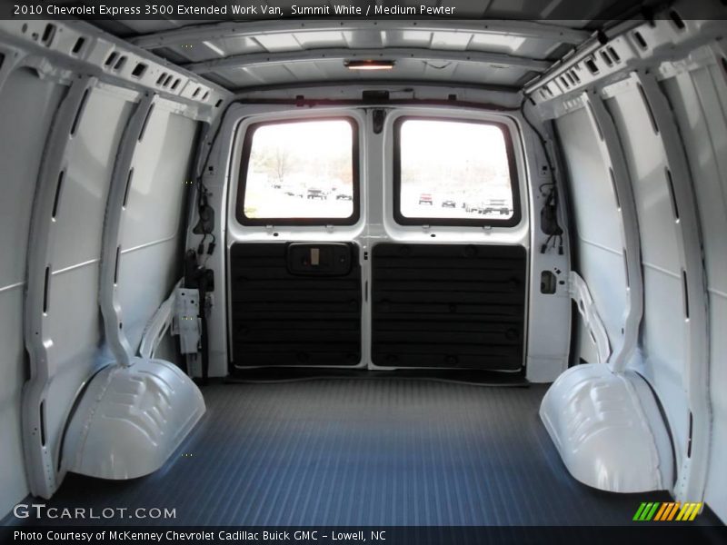 Summit White / Medium Pewter 2010 Chevrolet Express 3500 Extended Work Van