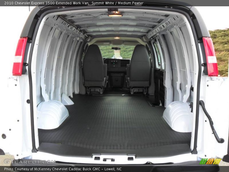 Summit White / Medium Pewter 2010 Chevrolet Express 3500 Extended Work Van