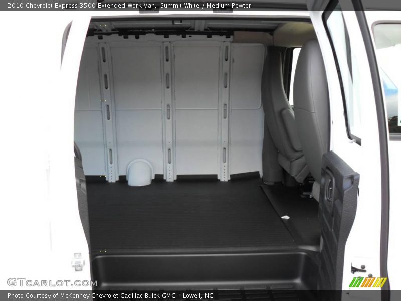Summit White / Medium Pewter 2010 Chevrolet Express 3500 Extended Work Van