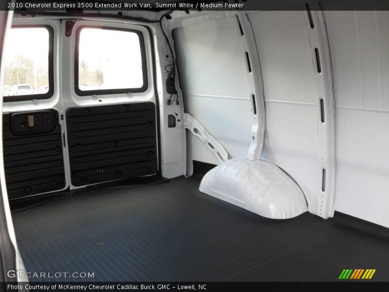 Summit White / Medium Pewter 2010 Chevrolet Express 3500 Extended Work Van