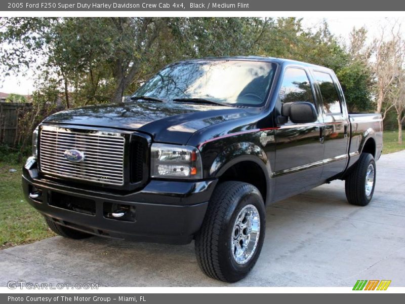 Black / Medium Flint 2005 Ford F250 Super Duty Harley Davidson Crew Cab 4x4