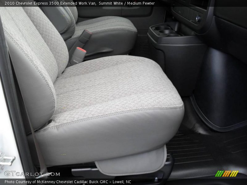 Summit White / Medium Pewter 2010 Chevrolet Express 3500 Extended Work Van