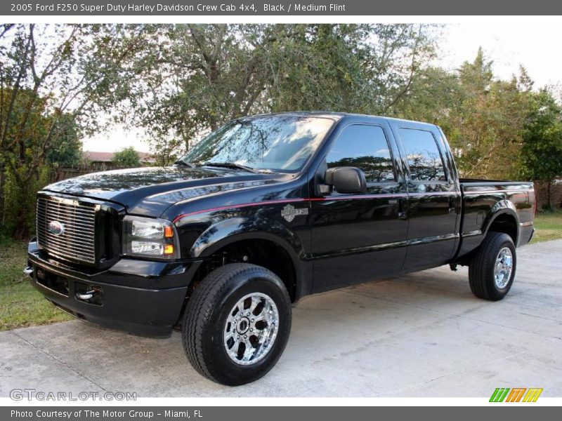 Black / Medium Flint 2005 Ford F250 Super Duty Harley Davidson Crew Cab 4x4