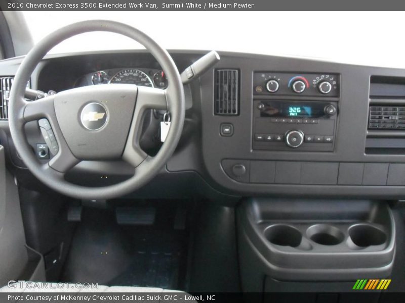 Summit White / Medium Pewter 2010 Chevrolet Express 3500 Extended Work Van