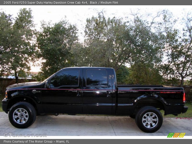 Black / Medium Flint 2005 Ford F250 Super Duty Harley Davidson Crew Cab 4x4