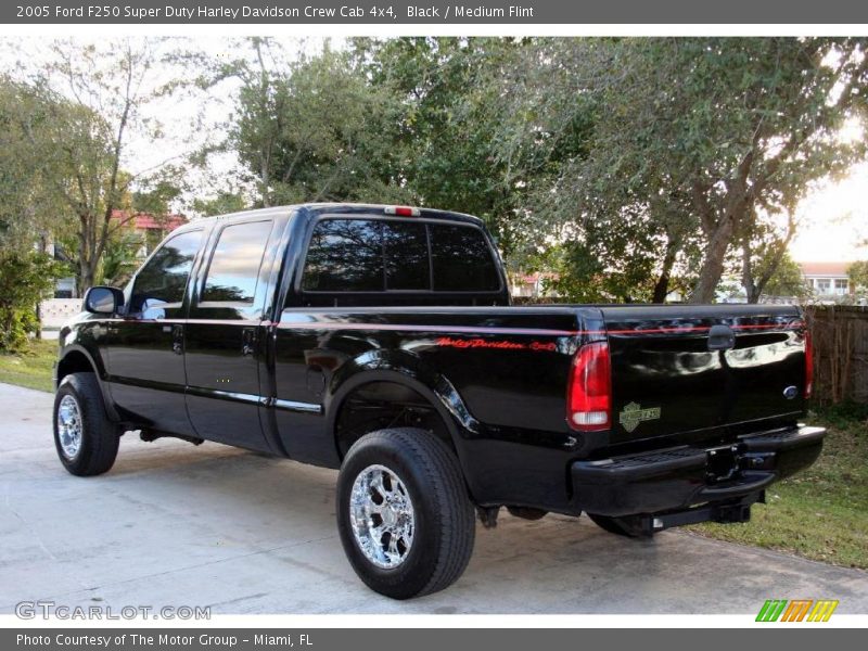 Black / Medium Flint 2005 Ford F250 Super Duty Harley Davidson Crew Cab 4x4