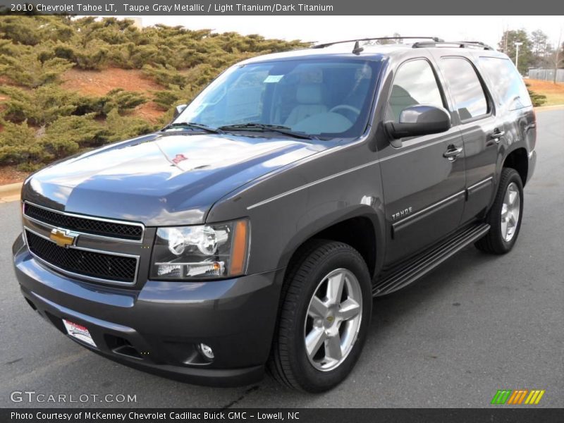 Taupe Gray Metallic / Light Titanium/Dark Titanium 2010 Chevrolet Tahoe LT