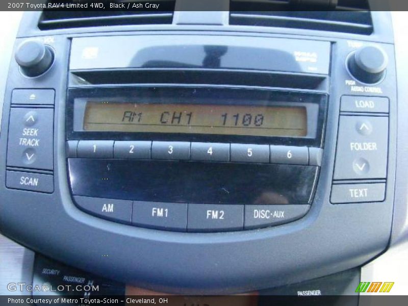 Black / Ash Gray 2007 Toyota RAV4 Limited 4WD