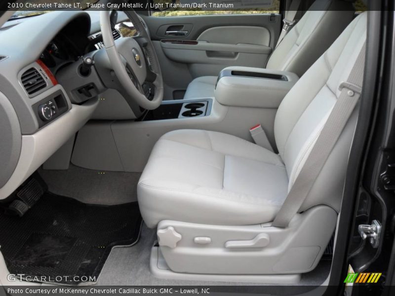 Taupe Gray Metallic / Light Titanium/Dark Titanium 2010 Chevrolet Tahoe LT