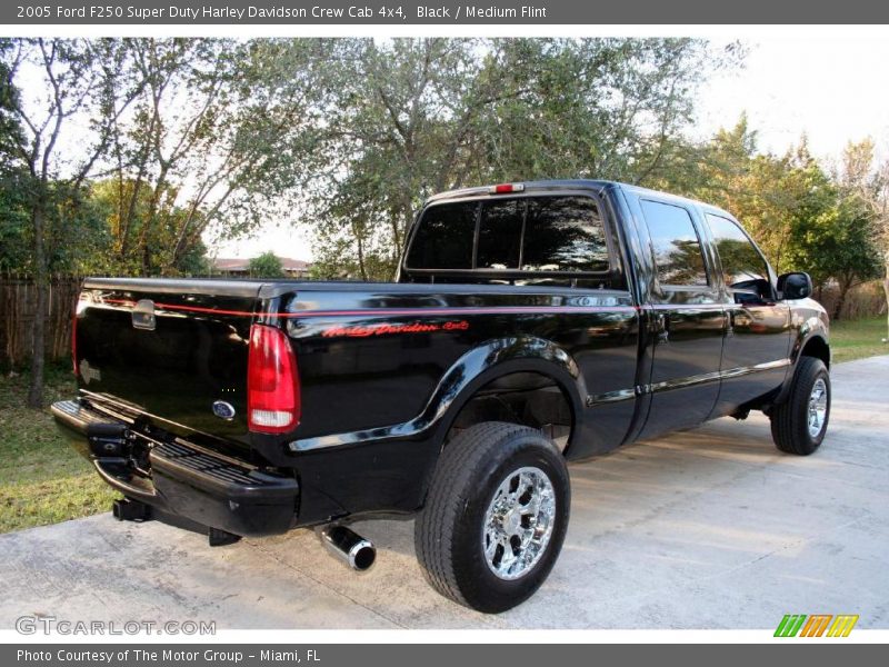 Black / Medium Flint 2005 Ford F250 Super Duty Harley Davidson Crew Cab 4x4