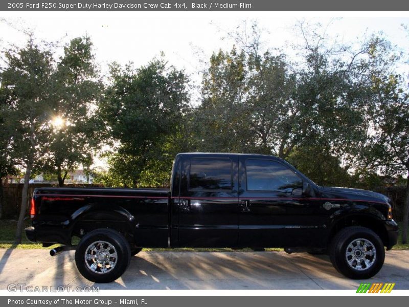 Black / Medium Flint 2005 Ford F250 Super Duty Harley Davidson Crew Cab 4x4