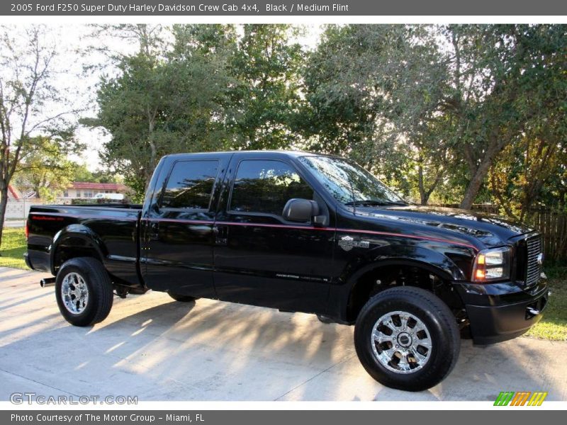 Black / Medium Flint 2005 Ford F250 Super Duty Harley Davidson Crew Cab 4x4
