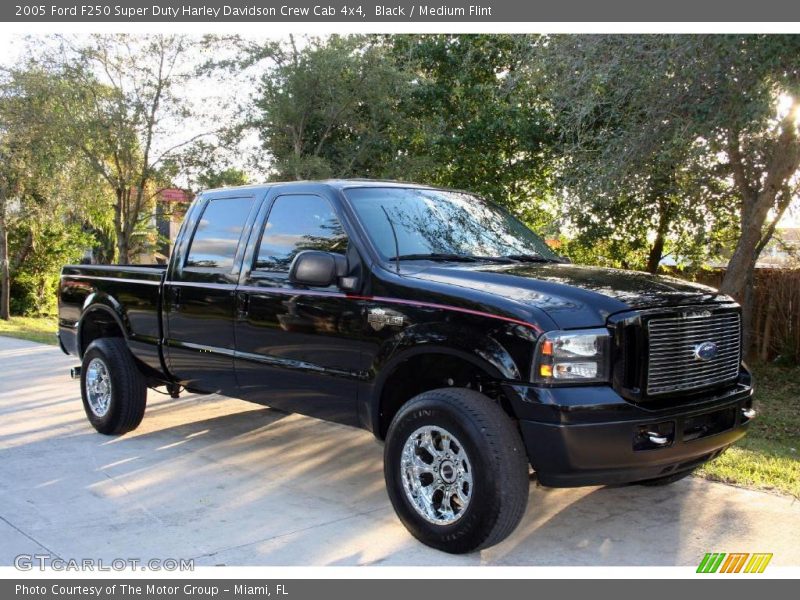 Black / Medium Flint 2005 Ford F250 Super Duty Harley Davidson Crew Cab 4x4