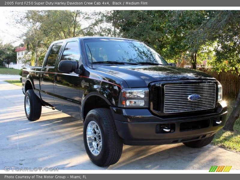 Black / Medium Flint 2005 Ford F250 Super Duty Harley Davidson Crew Cab 4x4