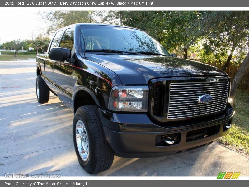 Black / Medium Flint 2005 Ford F250 Super Duty Harley Davidson Crew Cab 4x4
