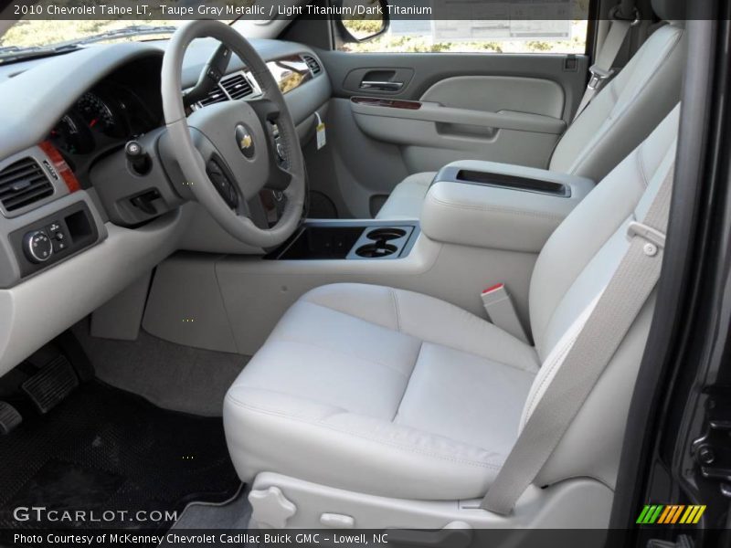 Taupe Gray Metallic / Light Titanium/Dark Titanium 2010 Chevrolet Tahoe LT
