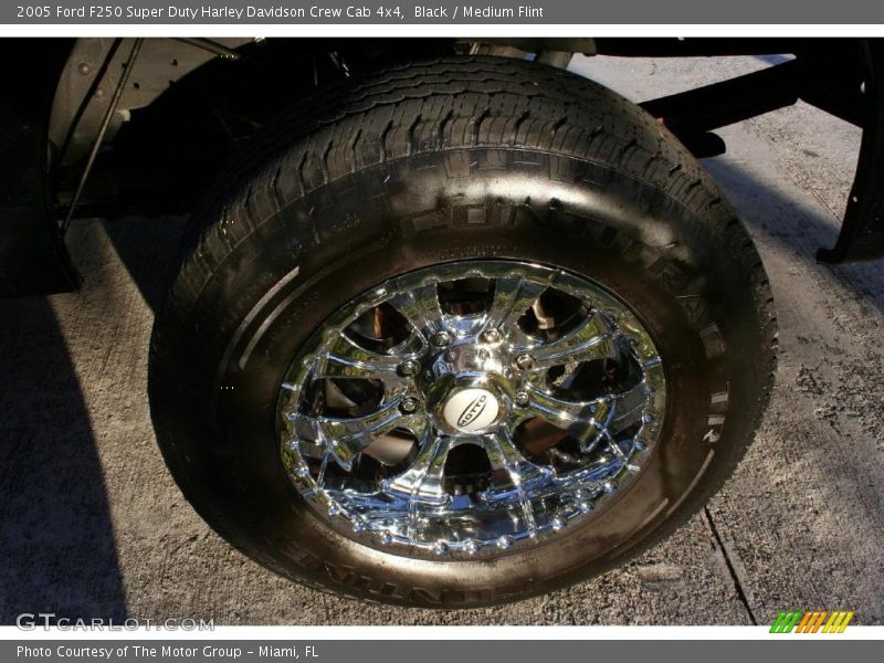 Black / Medium Flint 2005 Ford F250 Super Duty Harley Davidson Crew Cab 4x4