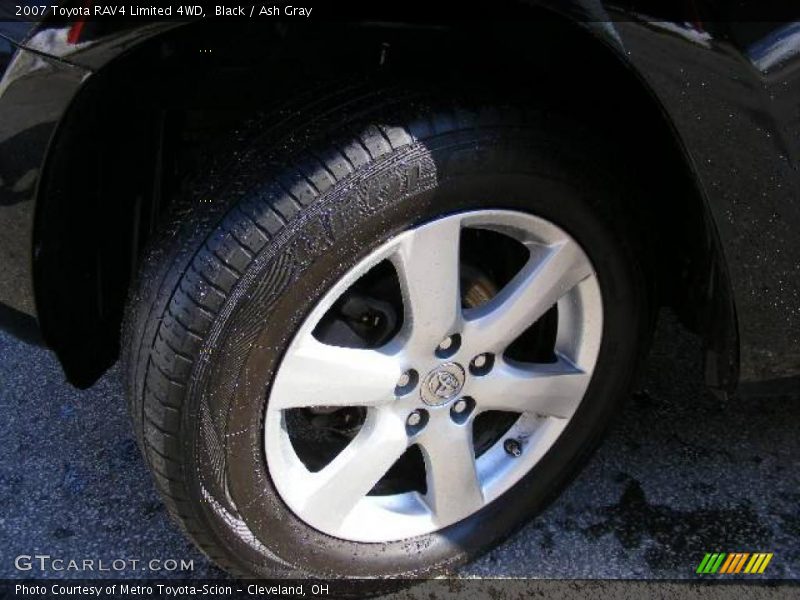 Black / Ash Gray 2007 Toyota RAV4 Limited 4WD