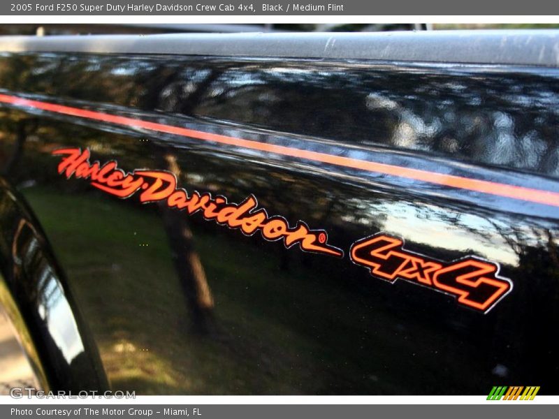 Black / Medium Flint 2005 Ford F250 Super Duty Harley Davidson Crew Cab 4x4