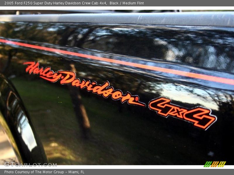 Black / Medium Flint 2005 Ford F250 Super Duty Harley Davidson Crew Cab 4x4