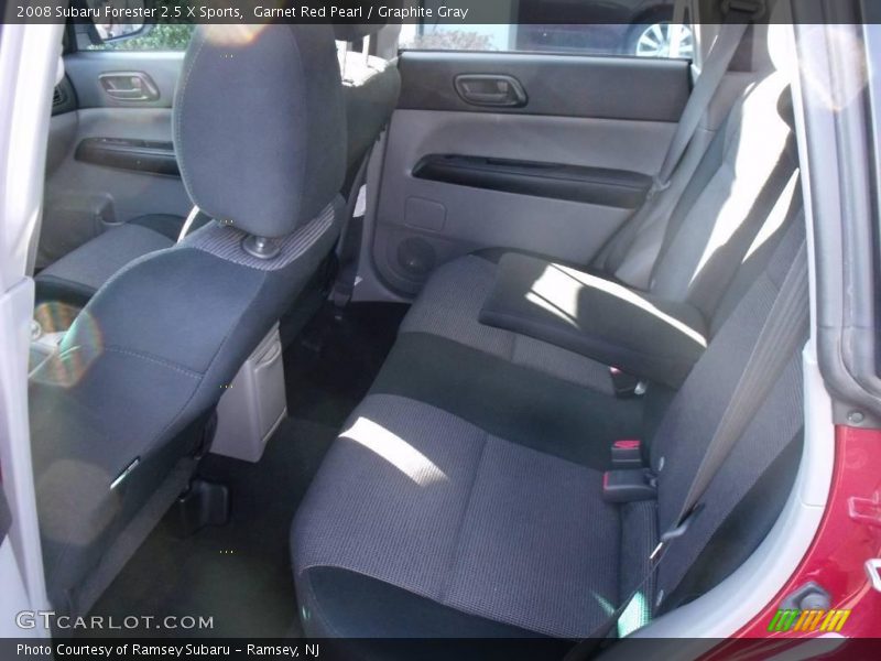Garnet Red Pearl / Graphite Gray 2008 Subaru Forester 2.5 X Sports