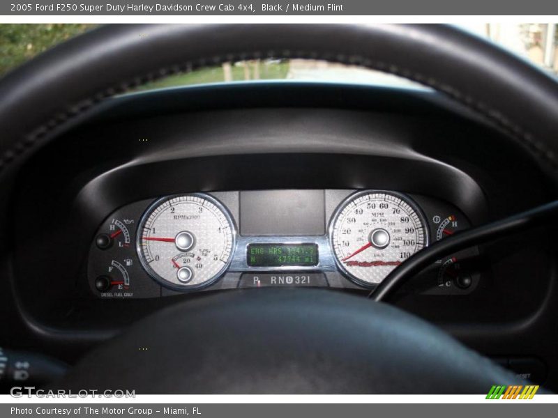 Black / Medium Flint 2005 Ford F250 Super Duty Harley Davidson Crew Cab 4x4