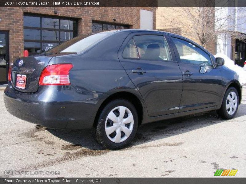 Flint Mica / Dark Charcoal 2007 Toyota Yaris Sedan