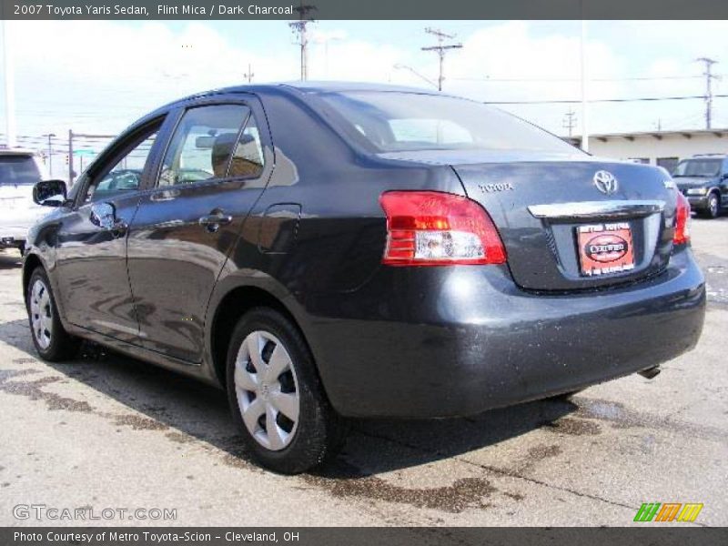 Flint Mica / Dark Charcoal 2007 Toyota Yaris Sedan